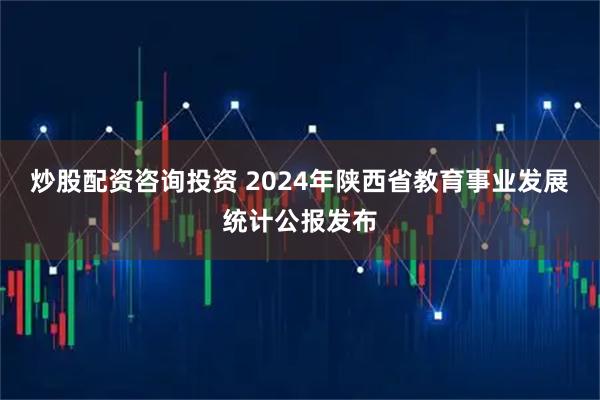 炒股配资咨询投资 2024年陕西省教育事业发展统计公报发布